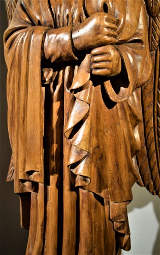 18th century Flamish linden wood &quot;Archangel&quot; - Louis XVI